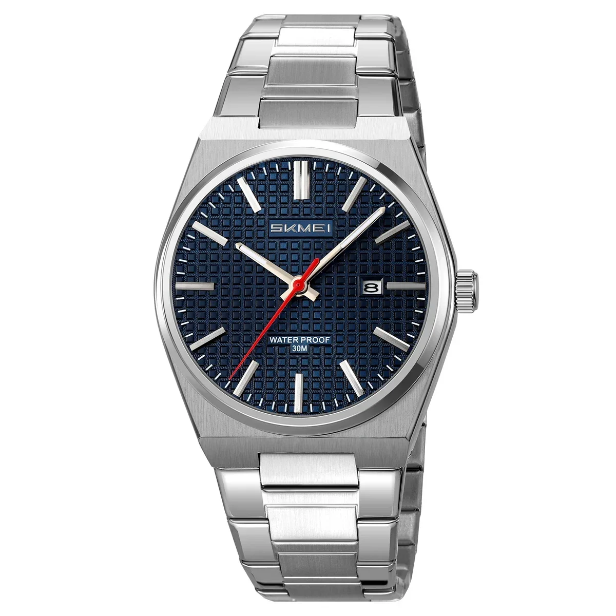 Reloj De Pulsera Con Movimiento De Cuarzo, Para Hombre Y Mujer, Con Indicador De Fecha, Elegante Y Resistente Al Agua.