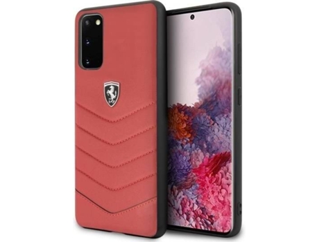Funda Samsung Galaxy S20 FERRARI Anti-Choque (Rojo)