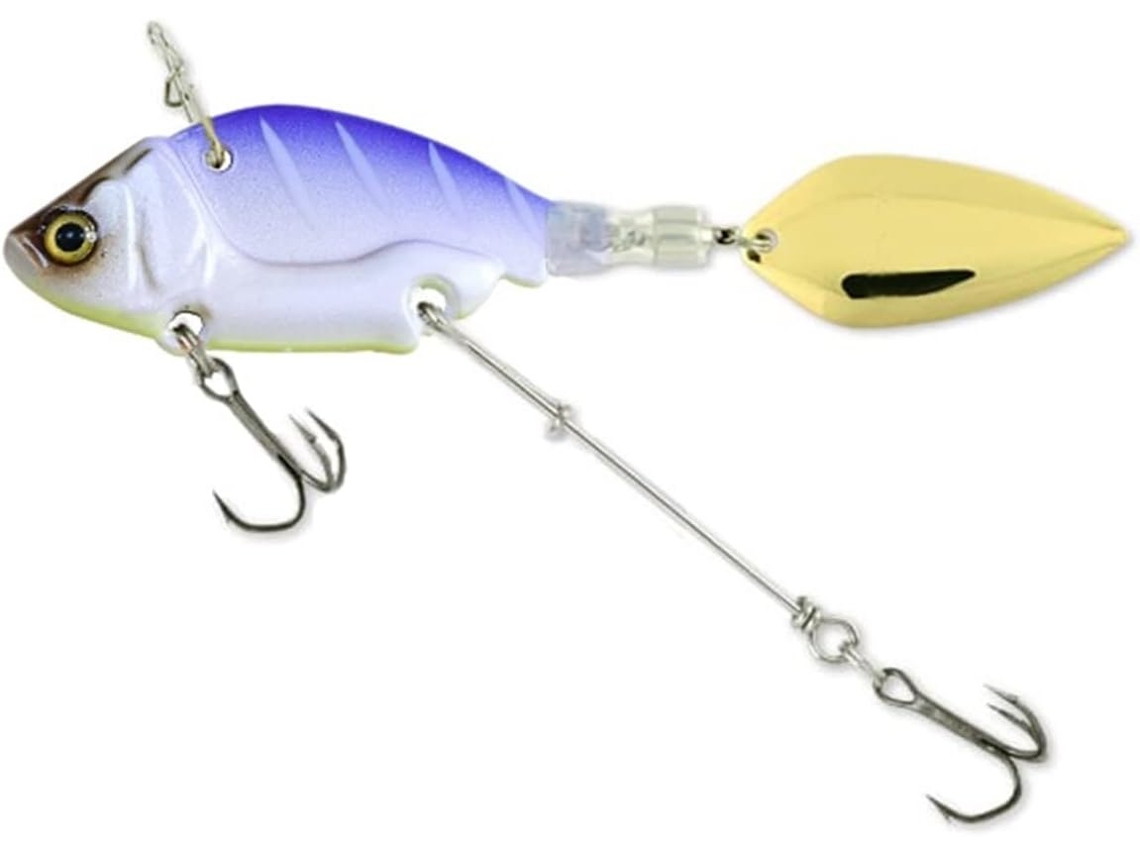 Qinggangling999 Anzuelo De Pesca 1 Unidad, Señuelo Giratorio Metal Con Vibración, 13,6 G, 4,4 Cm, Jigs, Tru...