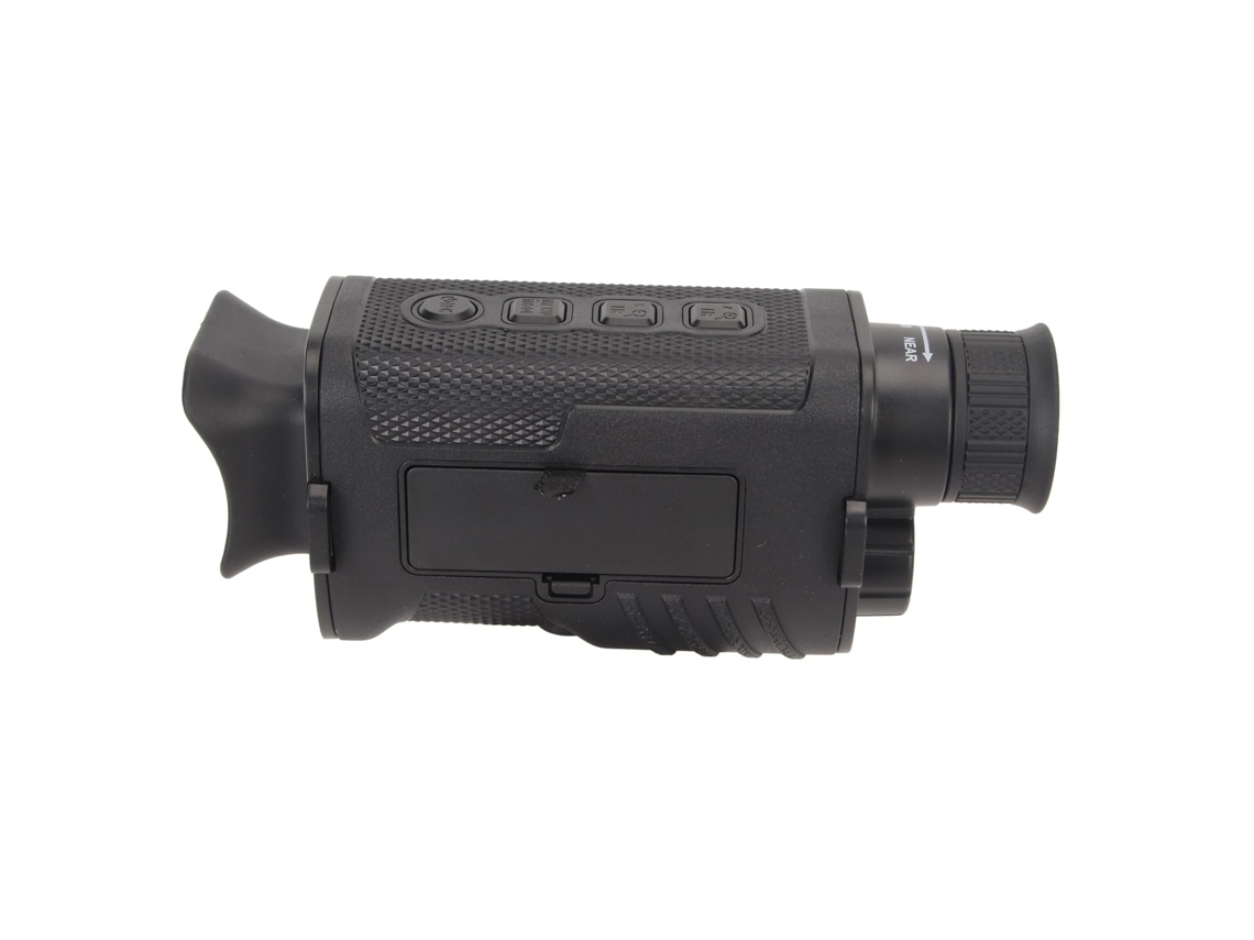 Monocular de visión nocturna, telescopio infrarrojo digital 8X, monocular térmico 4K 1080P, alcance de visión nocturna recargable de 2200 mA BISBISOUS