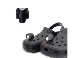 Luz de zapato recargable impermeable Ipx5 con 3 modos de luz - Faro LED Crocs Clogs, paquete de 2 negro SIURN