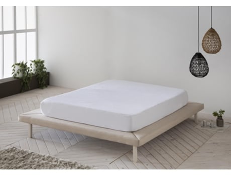 Protector de Colchón ETHERE MAISON Blanco Blanco (105x190/200 cm)