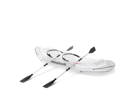 Kayak Hinchable Transparente con Accesorios Paros INNOVAGOODS 312 cm 2 plazas