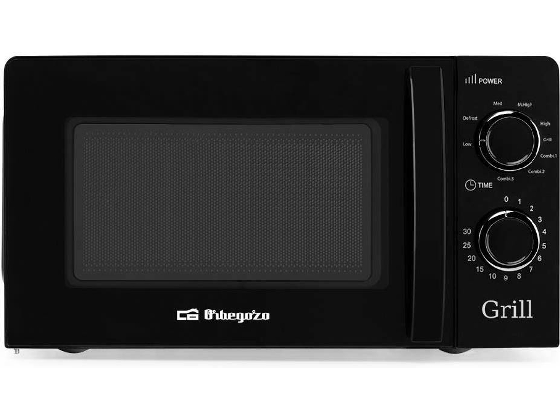 Microondas ORBEGOZO MIG 2131 (20 L - Con Grill - Negro)