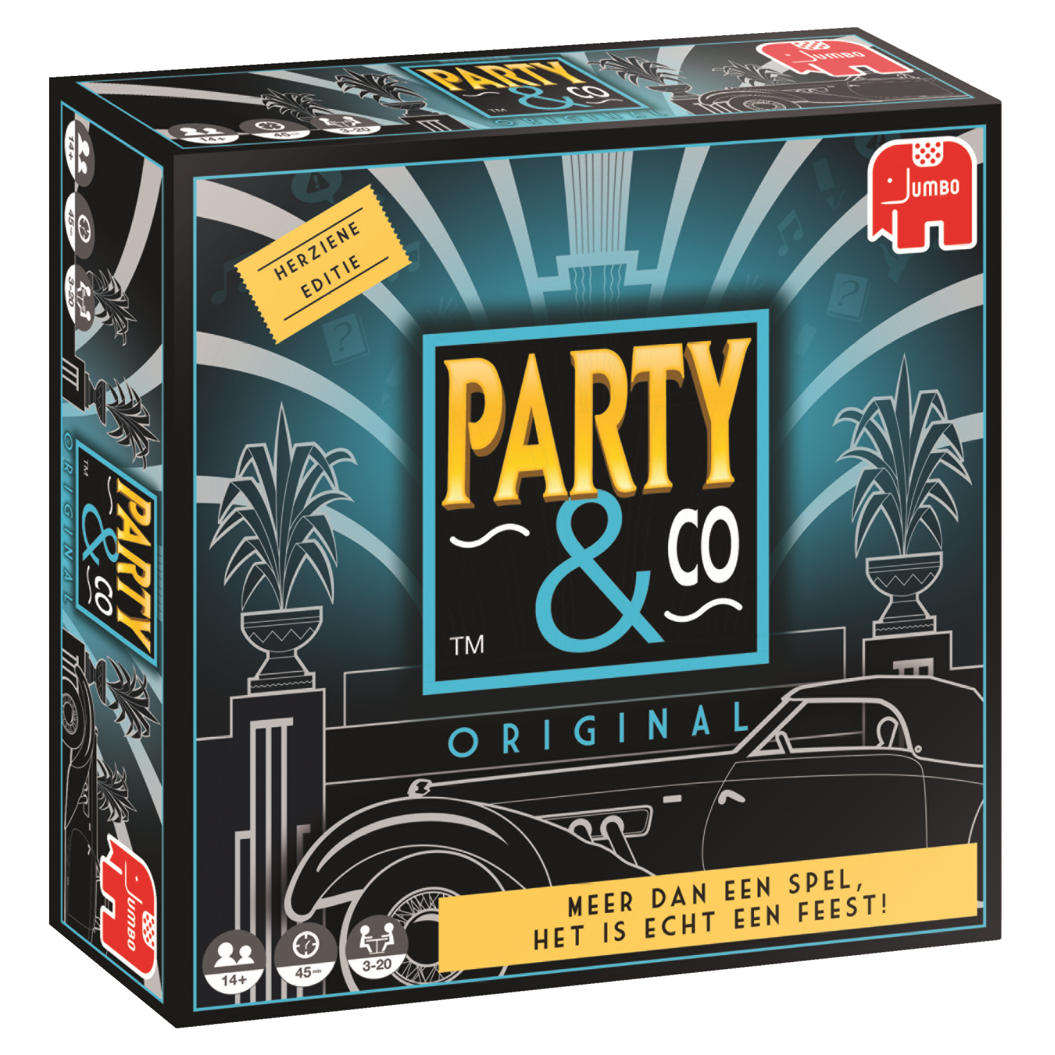 Juego De Mesa party co original jumbo adultos tablero 45 min cualquier 14 años interior países