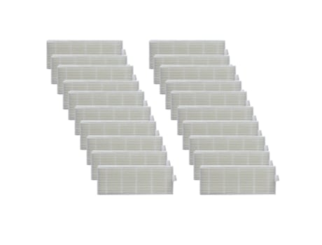 Filtros Hepa para piezas de aspiradora Robot con filtro serie Conga 1290 1390, paquete de 20