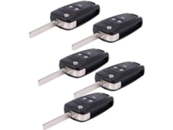 5 Mandos A Distancia De 3 Botones Y 433 Mhz Con Chip Id46 Para Aveo Hu100 Blade 2010-2015