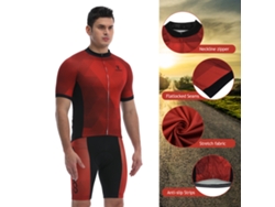 2026-ropa De Ciclismo Para Hombre Tomshoo Quick Dry Jersey Y Pantalones Cortos Bib Para Bicicleta De Carretera Mtb