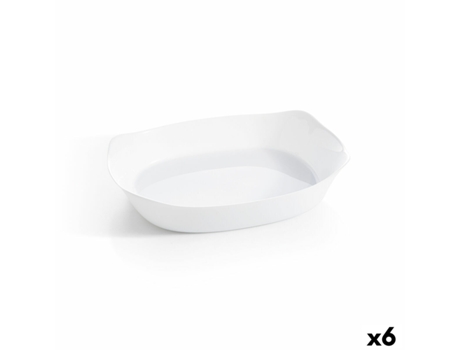 Bandejas de Cocina LUMINARC Smart Cuisine (Blanco - Cristal - 30 x 20 x 39.2 cm - 6 Und)