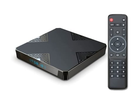 Box Smart TV YIZHOOD (Android 4K Ultra HD 4GB RAM WiFi Negro)