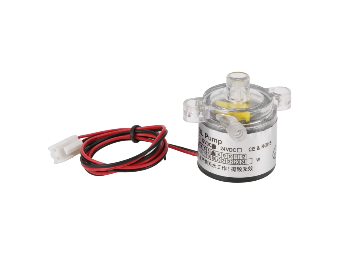 Bomba De Agua Eléctrica Sin Escobillas De Plástico Mini Baja Ruido 12v 7w