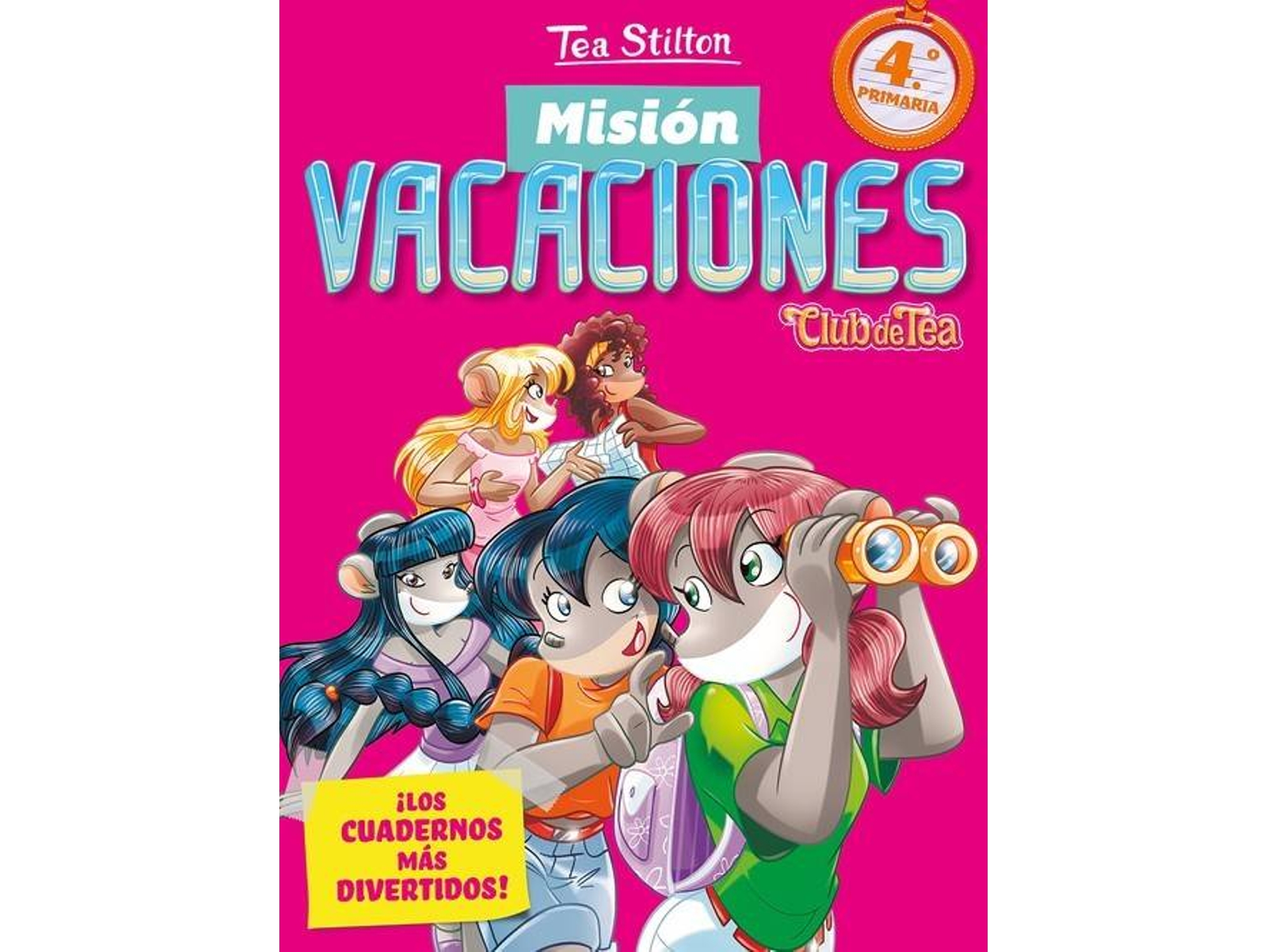 Libro Misión Vacaciones 4º Primaria de Tea Stilton (Español)