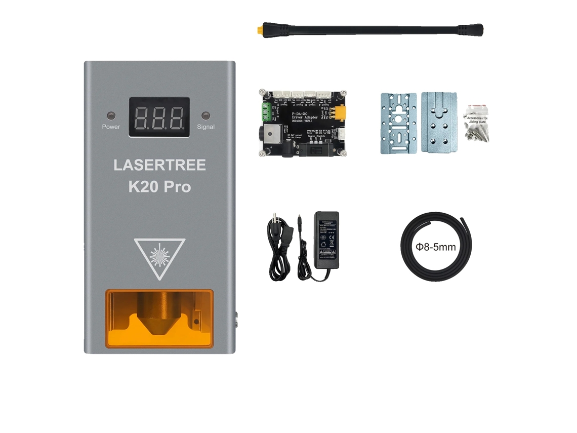 **Título:** Cabezal láser para corte de madera, luz azul, 20 W LT-K20-PRO-EU