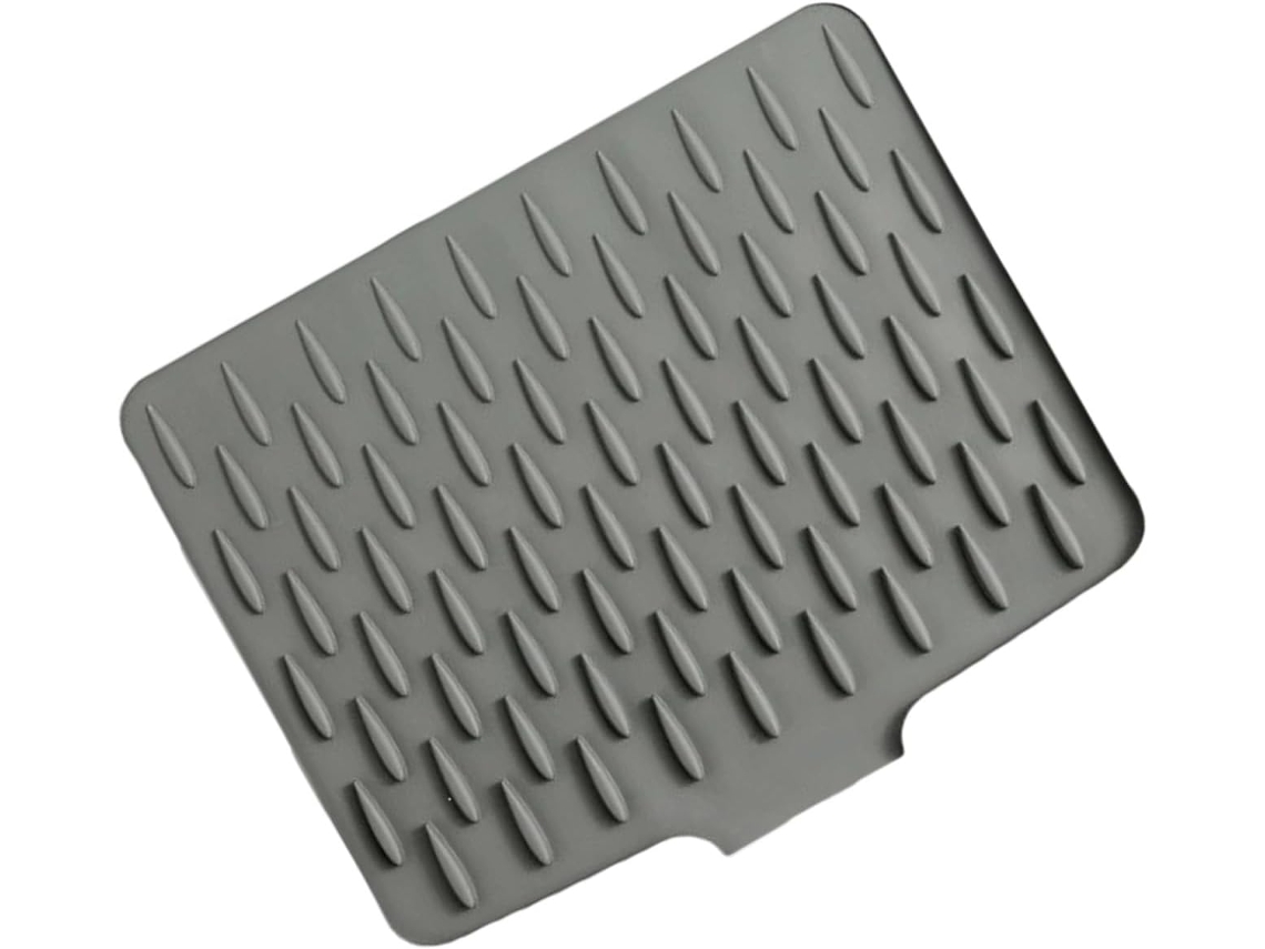 Alfombrilla De Secado Inclinada De Silicona Resistente Al Calor Para Encimeras Y Utensilios De Cocina.