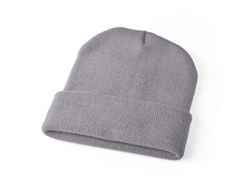 2026-gorro De Lana Estilo Moda Invierno Diario Calientito Suave Color Gris Claro