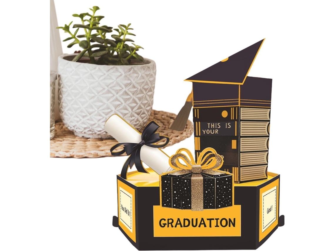 Tarjetas de felicitación en 3D para la graduación de 2026, dirigidas a graduados, estudiantes universitarios, hermanos y compañeros de clase.