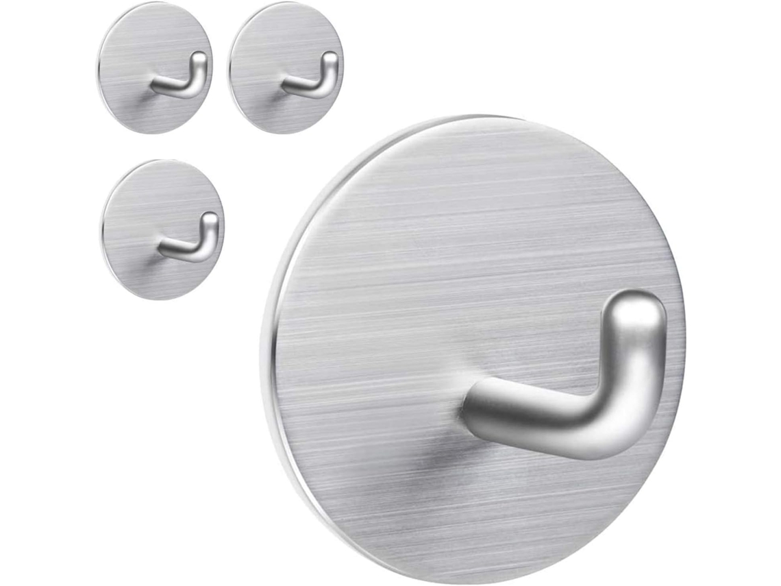 Ganchos de pared grandes, impermeables y duraderos (paquete de 8) | Sin marca