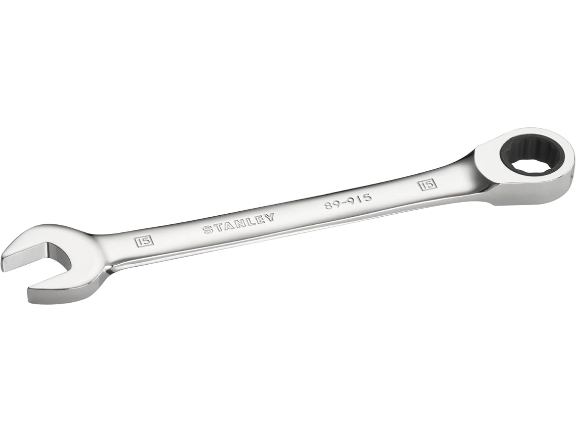 Llave fija Topbathy Stanley de 15 mm para profesionales y aficionados al bricolaje, trabajo de precisión.