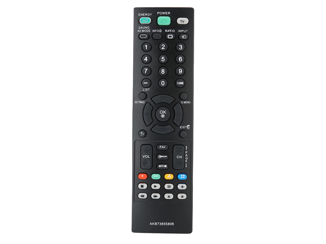 Controle Remoto Tv Lg Akb73655806 Abs Preto Substituição Controle Remoto Televisão Lg
