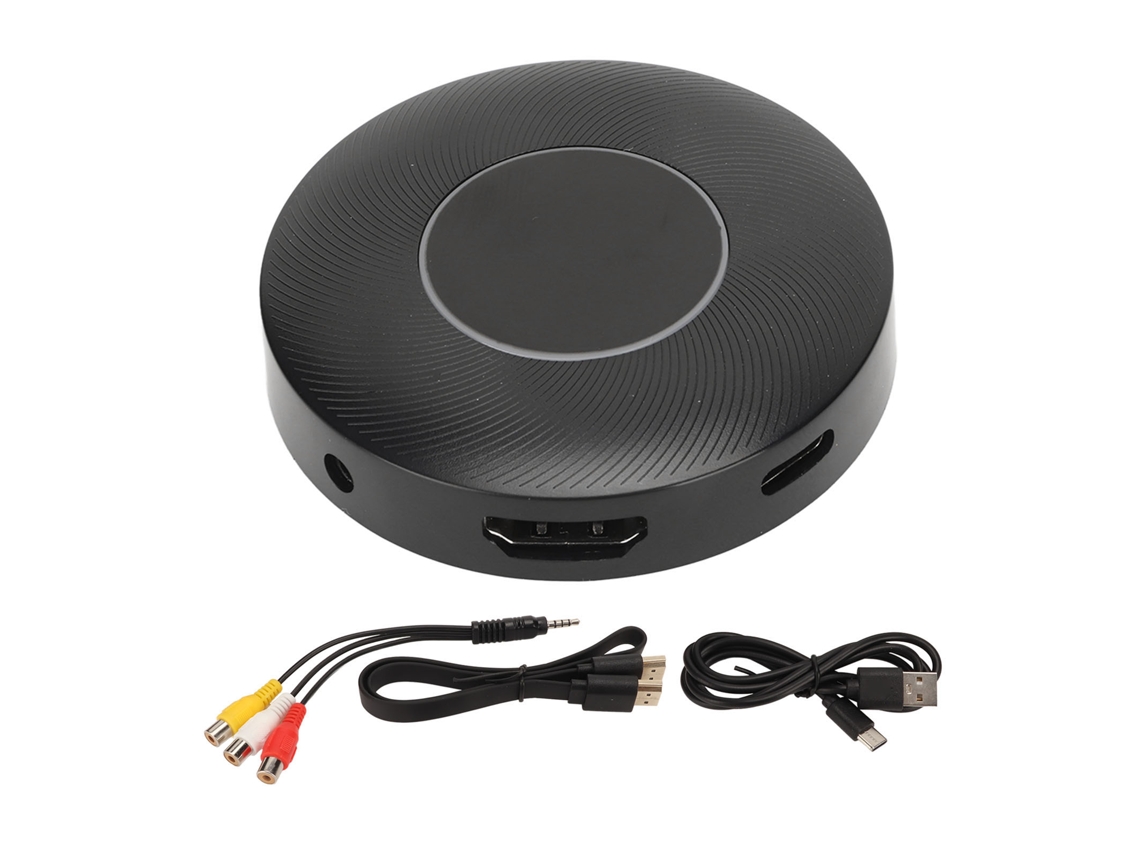 Adaptador Wifi para pantalla 4K HD, compatible con receptor inalámbrico de 2,4 y 5 GHz para TV, proyector y monitor.