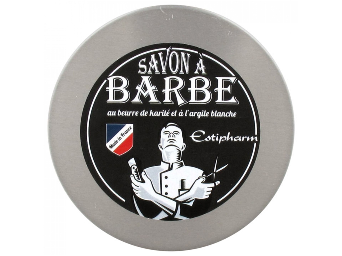 Jabón de Barba Con Manteca de Karité Y Arcilla Blanca 100 G ESTIPHARM