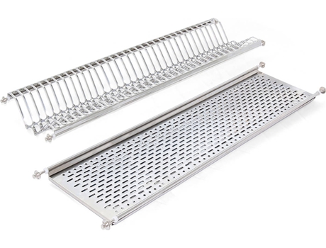 EMUCA Escurreplatos para Módulos Altos - Módulo 1.000mm - Acero Inoxidable