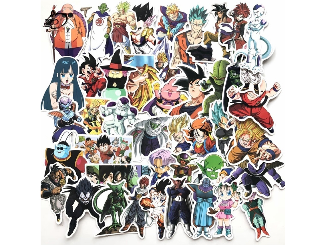 Pegatinas de anime de PVC impermeables para coche, maleta y teléfono.