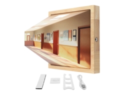 2026-lámpara De Noche 3d Visual Ojo Desnudo Arte Óptico Sin Taladro Led Usb Decorativa Pared Salón Clase