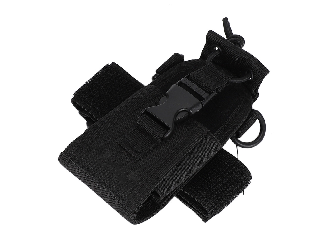 Bolsa de brazo portátil para radio walkie-talkie UV-5R UV-82