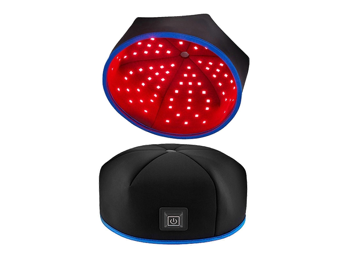Terapia de luz infrarroja cercana con LED rojo para la caída del cabello, gorro para aliviar el dolor y estimular el crecimiento del cabello