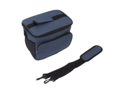 Bolsa Térmica Impermeable Para El Almuerzo De 10 Litros Con Correa Ajustable Y Asa Portátil, Azul Marino.