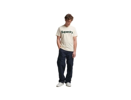 Camiseta de Hombre SUPERDRY Algodón Multicolor (XL)