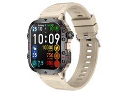 Reloj Inteligente Qx11 Negro Con Pantalla Hd De 1,96 Pulgadas, Llamadas Bluetooth, Modos Multideportivos, Resistente Al Agua Hasta 3 Atm.