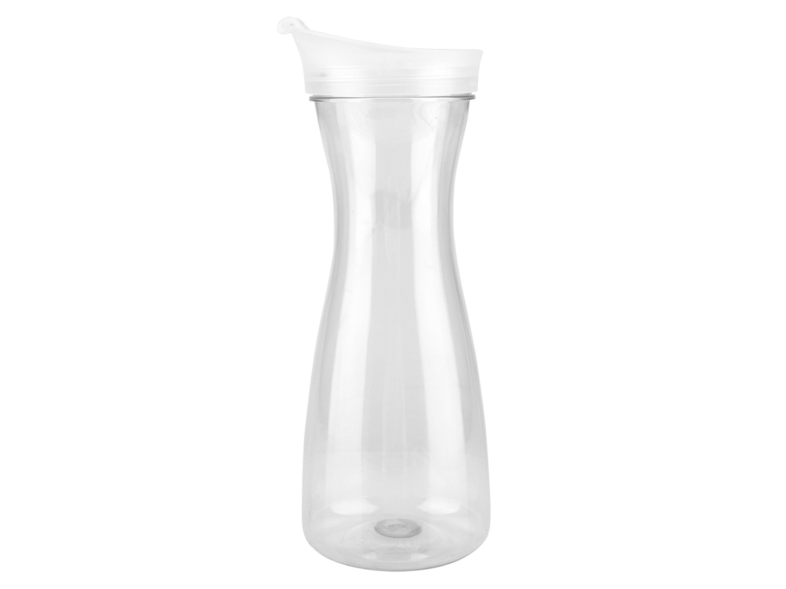 Botella De Zumo De Acrílico Transparente De 600 Ml Con Tapa Para Uso En Bares Y En El Hogar.