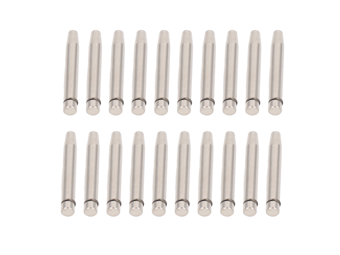 20 brocas de repuesto para punzón central de acero aleado, 6 mm de diámetro, accesorios de perforación