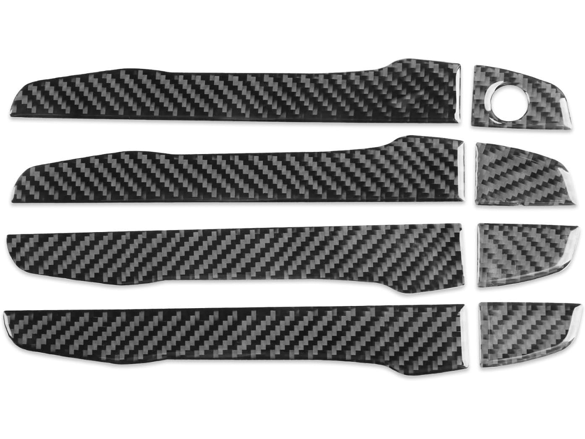 Adhesivo Decorativo De Fibra Carbono Para Manija Puerta Interior Y Exterior Crv 2017 2018 2019 2020 2021