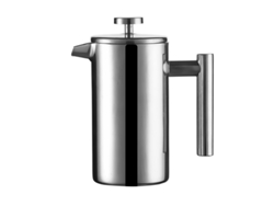 Cafetera de émbolo Eifson de 600 ml, con aislamiento de doble pared.