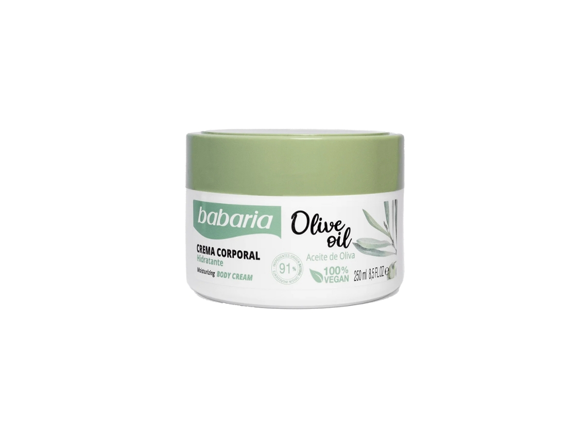 Crema Corporal Aceite De Oliva 250Ml BABARIA