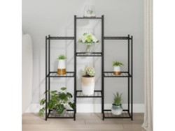 Soporte de Macetas 83X25X100 cm Hierro Negro