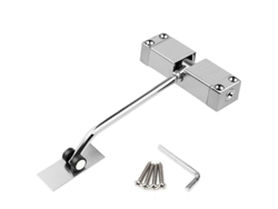Cierrapuertas Automático De Acero Ajustable Para Puertas De Hoteles Y Hogares Con Un Peso De Hasta 30 Kg.