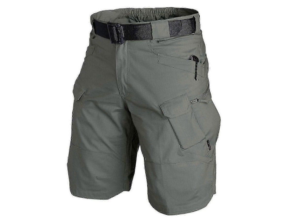 Pantalones Cortos Tácticos Impermeables Para Hombre Con Multi-bolsillos Senderismo Cargo 4xl Verde 4xl Verde