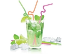 40 Pajitas TESCOMA Mydrink c/ pliegue larga