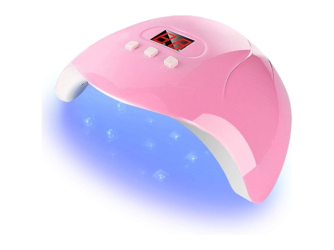 Lámpara De Uñas Led Uv Profesional De 54 W, Secado Rápido, 3 Temporizadores, Pantalla Lcd Para Esmalte De Uñas En Gel.