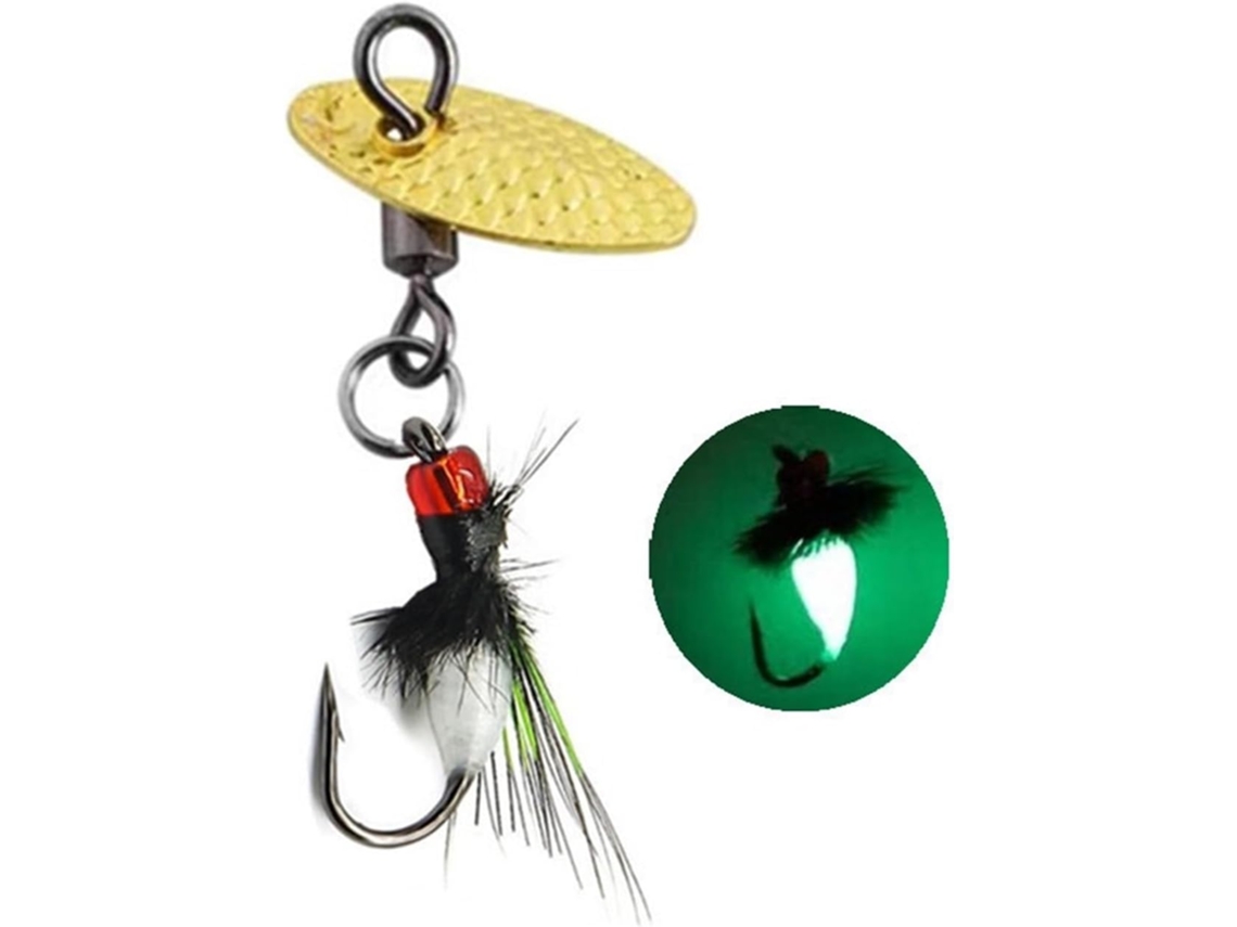 Anzuelos De Pesca, Señuelos Cebos Con Purpurina, Para Pesca Trucha, Naturales, (color: A)