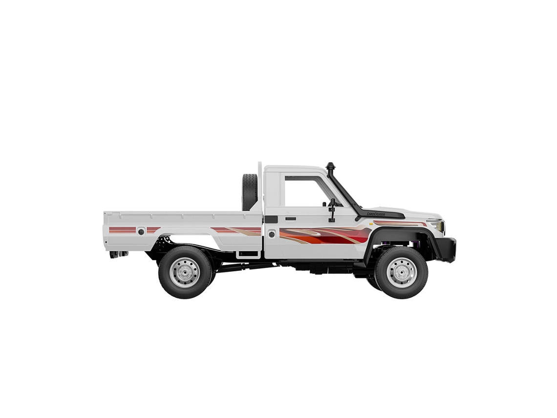 Amarillosg Pinecone Forest 1405 Rtr 1/14 2.4g Rwd Toyota Lc79 Pickup Led Off-road Escalada Clásico Juguetes