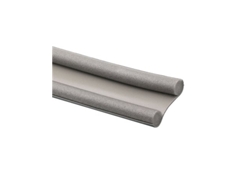 Burlete Bajo Puerta Doble Rollo 1m Gris