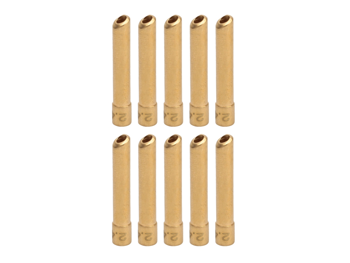 10 Puntas De Fijación De Pinza De Cuña De 3/32 Pulgadas (2,4 Mm) Para Antorcha Tig Db Sr Atp Wp 9 20 25