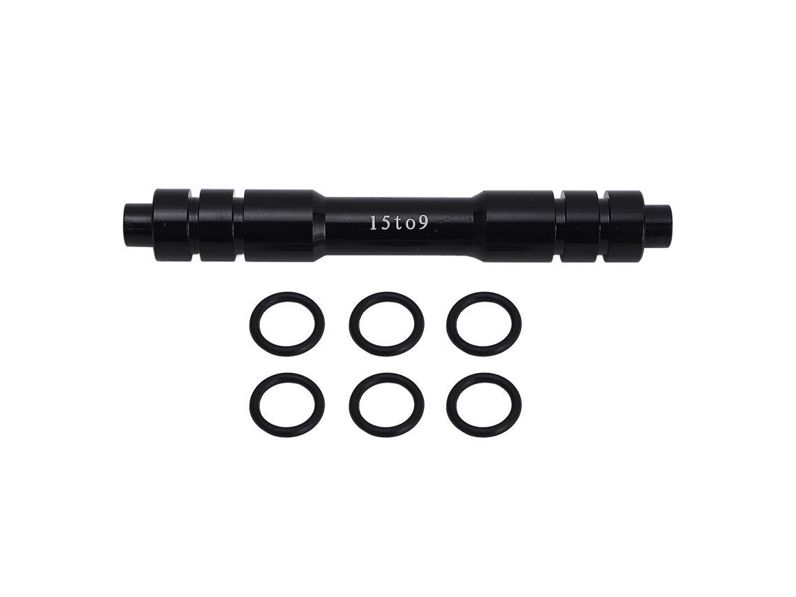 Adaptador De Eje Delantero Para Bicicleta De 15 Mm A 9 Mm Con Cierre Rápido Para Llanta De Aluminio De 100 Mm.