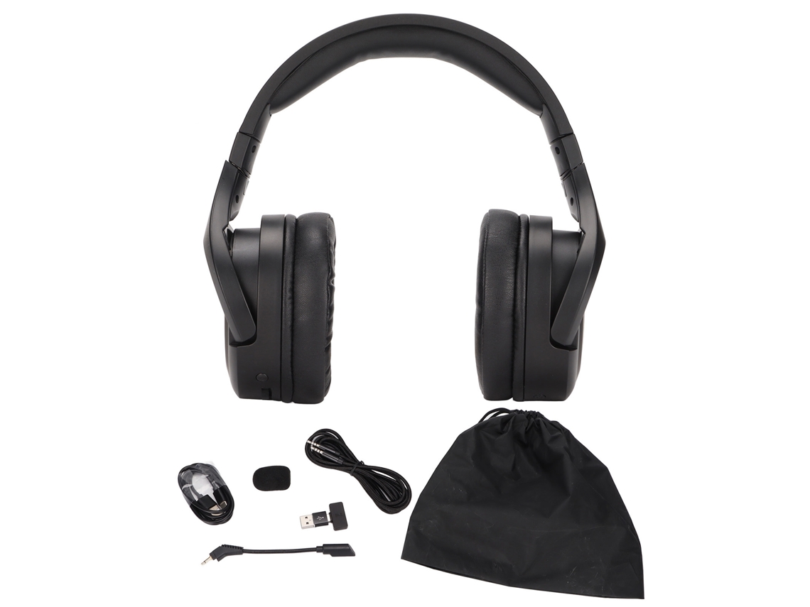 Auriculares Gaming (sonido Envolvente 7.1 Inalámbrico 2.4g) Python Fly X6 Pro Con Micrófono De Cancelación De Ruido Para Juegos En Pc