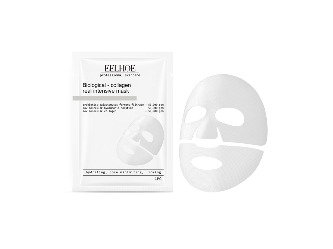 Mascarilla de colágeno antiarrugas de fortalecimiento profundo